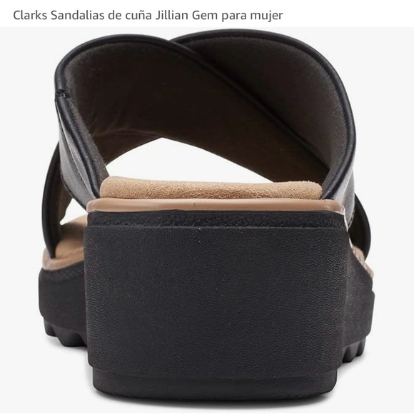 Clarks Women's Jillian Gem Wedge Sandal NWT - Picture 7 of 10